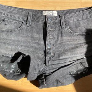 We The Free Romeo Rolled Cutoff Denim Shorts